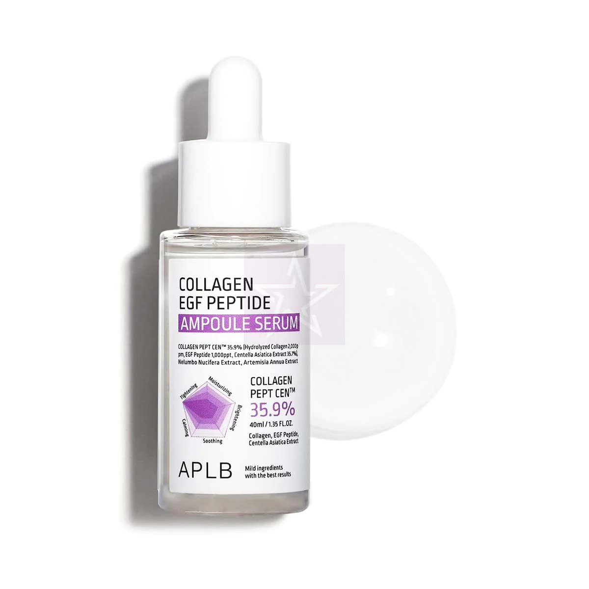APLB Collagen EGF Peptide Ampoule Serum 40ml APLB Collagen EGF Peptide Ampoule Serum 40ml
