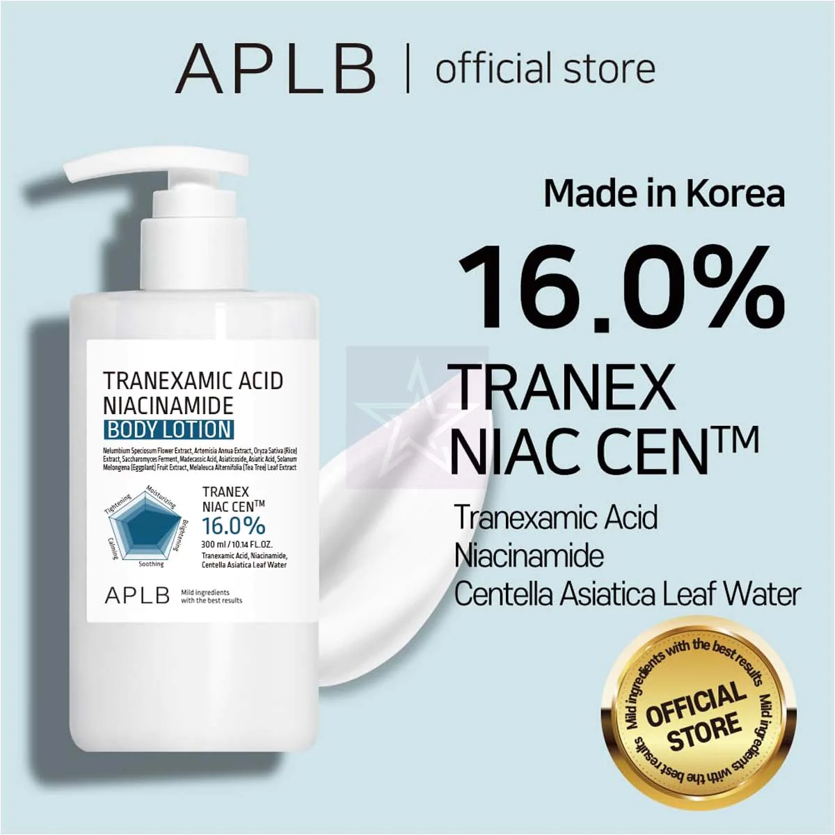 APLB Tranexamic Acid Niacinamide Body Lotion