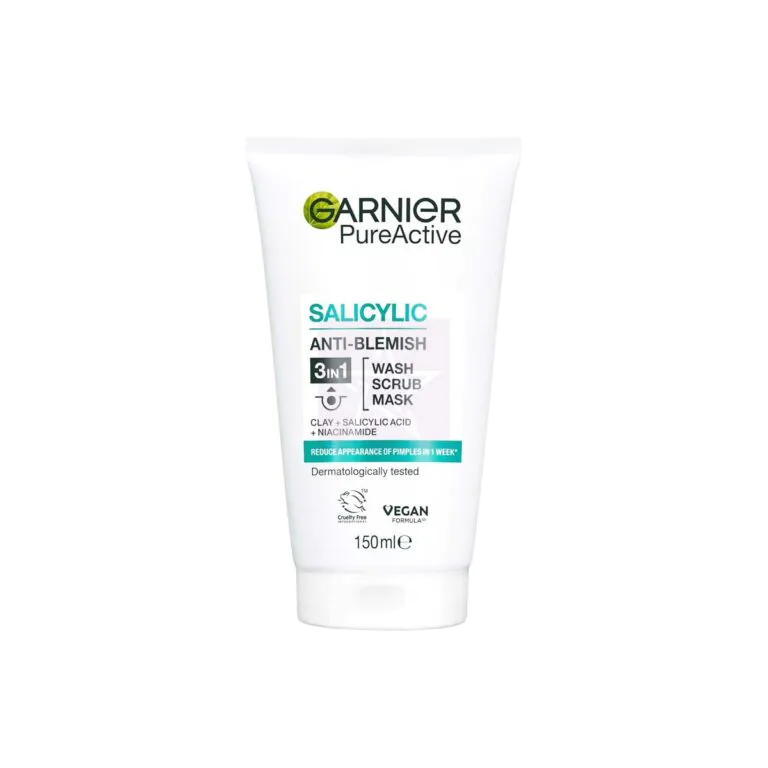Garnier Skin Naturals Pure 3in1 Wash+scrub+mask