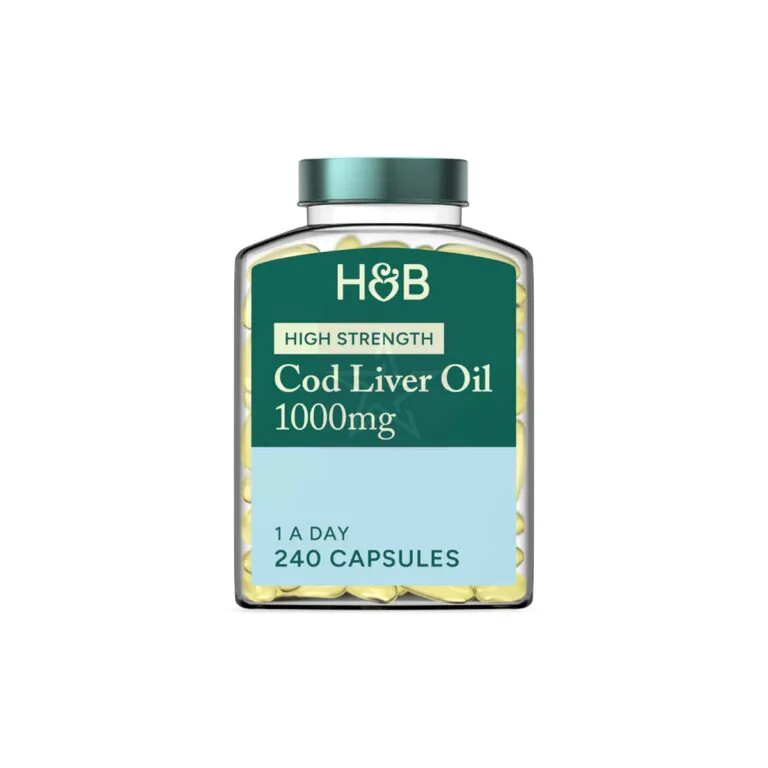 Holland & Barrett Pure Cod Liver Oil 1000mg 240 Capsules