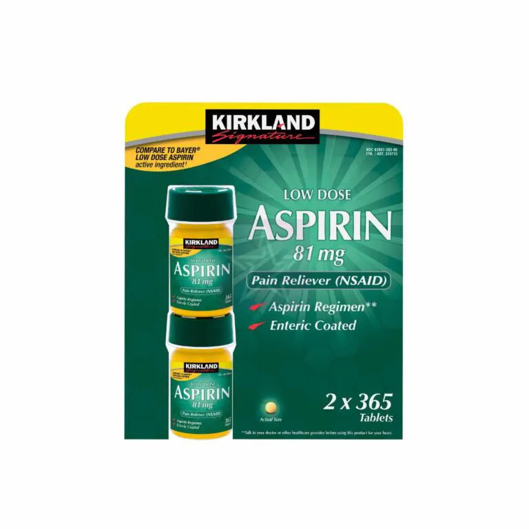 KIRKLAND SIGNATURE Kirkland Signature Low Dose Aspirin 81mg