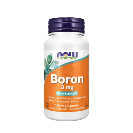 NOW Foods Supplements, Boron 3 mg 100 Veg Capsules