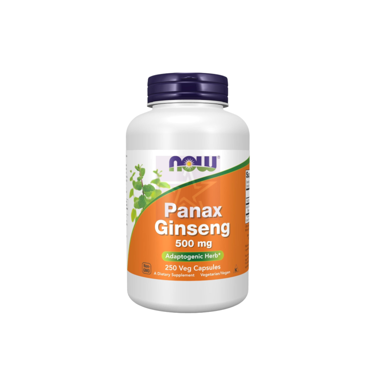 NOW Foods Supplements Panax Ginseng (Root) 500 mg