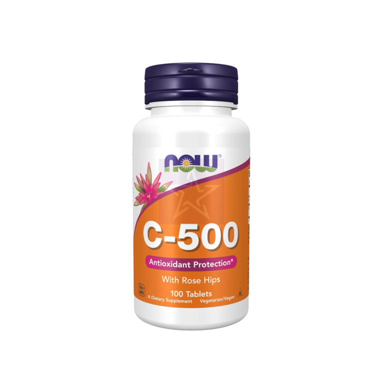 NOW Foods Supplements, Vitamin C-500 100PCS
