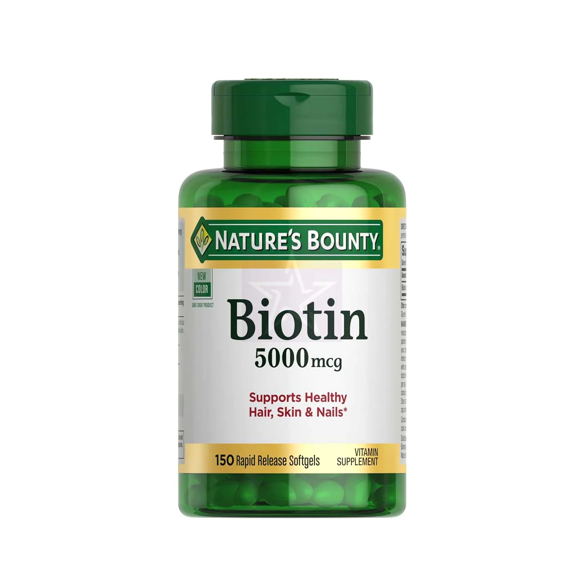 Natures Bounty Biotin 5000 mcg, 150 Softgels Natures Bounty Biotin 5000 mcg, 150 Softgels
