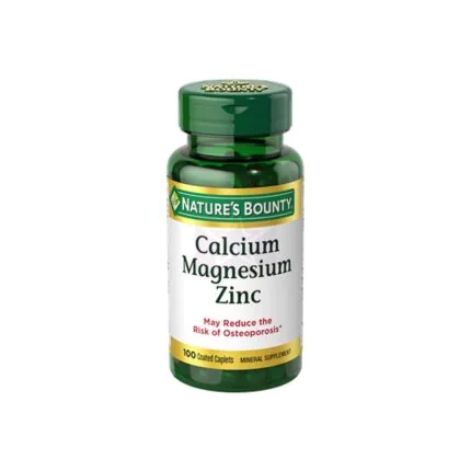 Natures Bounty Calcium Magnesium Zinc, 100 Count