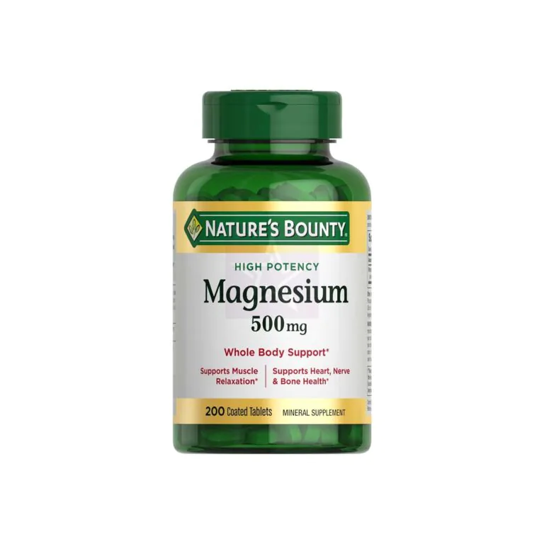 Natures Bounty Magnesium 500 mg Tablets