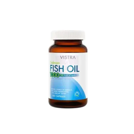 VISTRA Salmon Fish Oil 1000mg Plus Vitamin E 100 capsules